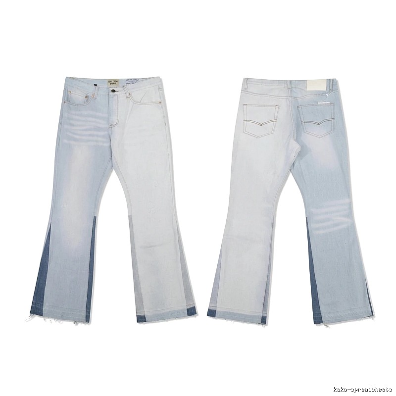 Gallery Dept. Stitched Flared Jeans