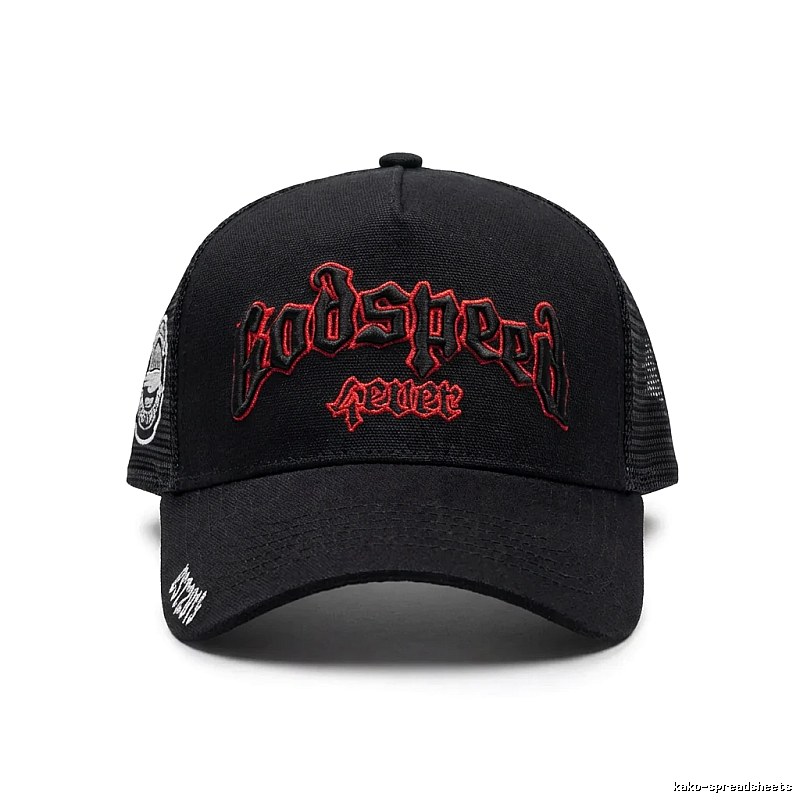 Godspeed Trendy Brand Black Baseball Cap