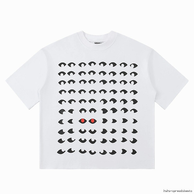 House of Errors Eye Print White T-shirt