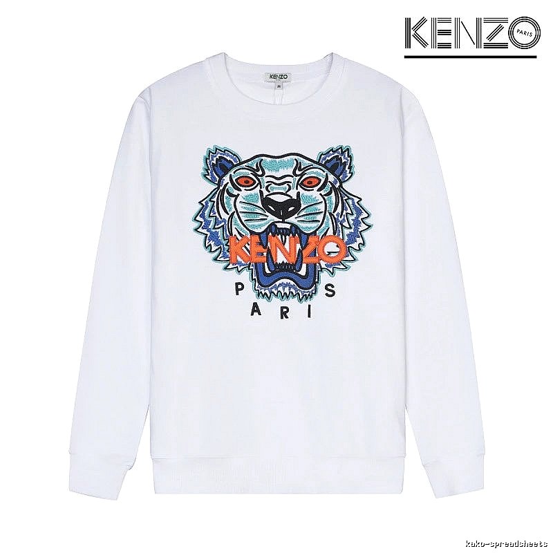 Kenzo Style Kc16 Tiger SweatShirt Coffee Run Graphic
