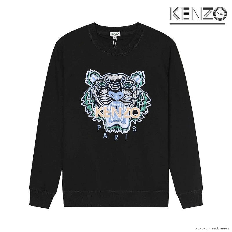 Kenzo Style Kc20 Tiger SweatShirt Visual Accent Graphic
