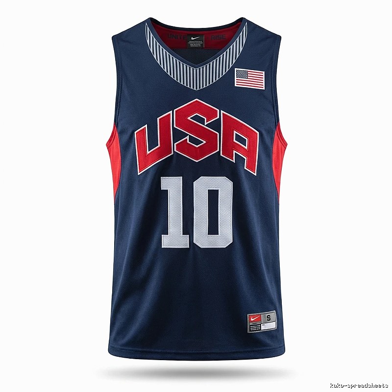 Kobe USA team retro-style jersey