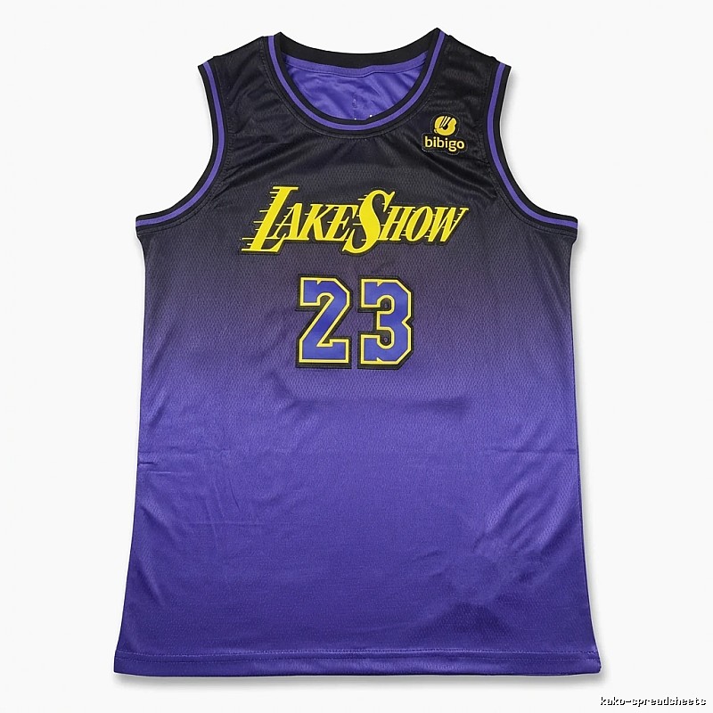 LBJ Gradient Sports Style Jersey