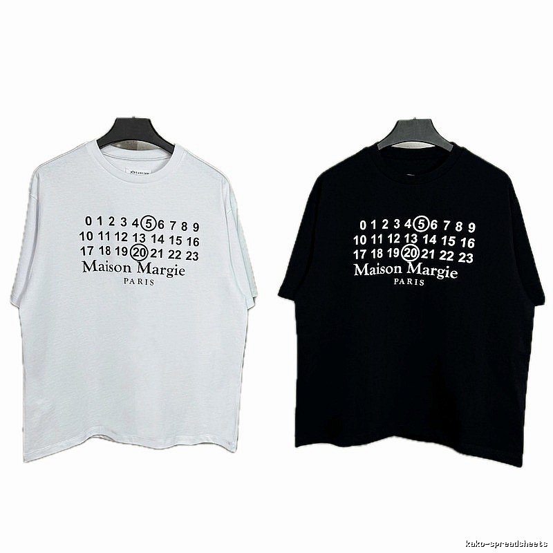Maison Margiela digital printed style T-shirt