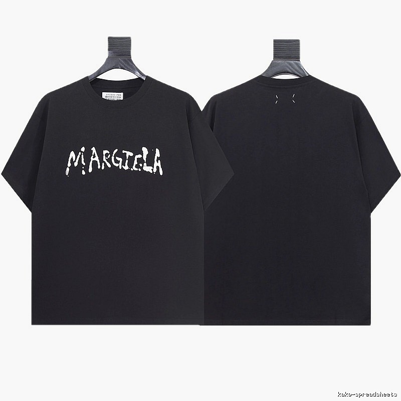 Maison Margiela Graffiti High Street Black Short-sleeve T-shirt