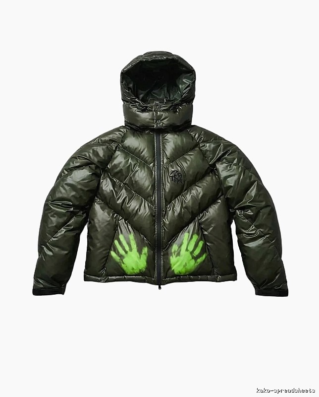 Mertra trendy brand luminous green down jacket