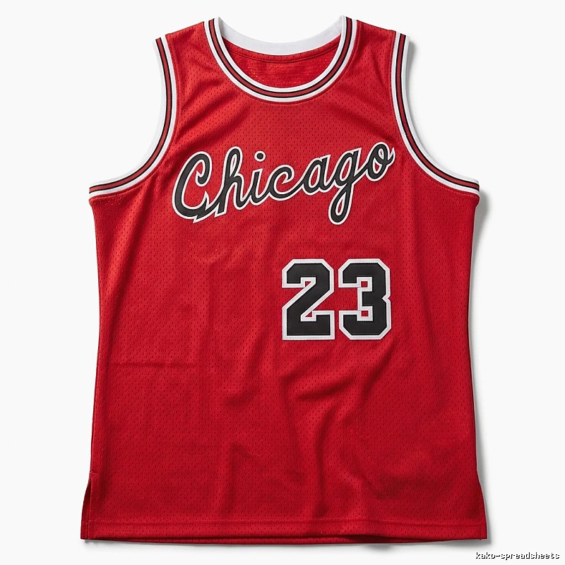 Michael Jordan retro red jersey