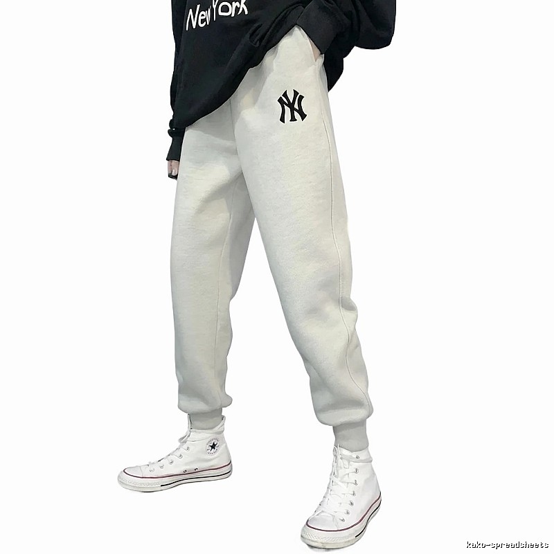 MLB casual style off-white sweatpants