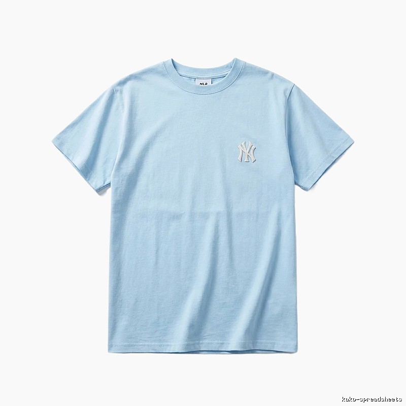 MLB Classic Simple Style Light Blue T-shirt