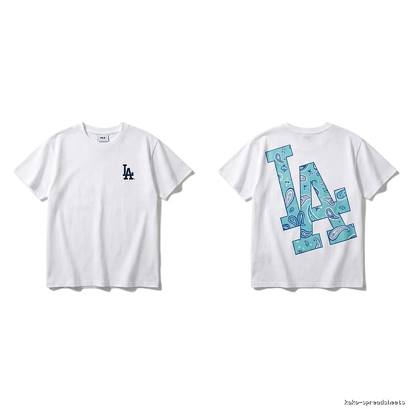 MLB LA Paisley White T-shirt