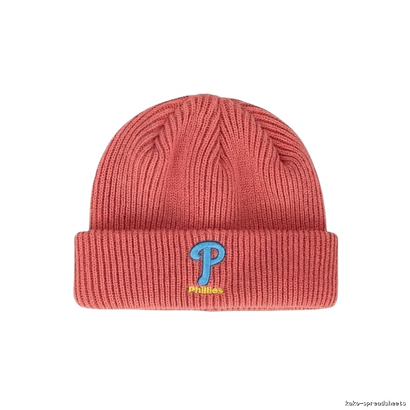 MLB Philadelphia team simple style pink hat