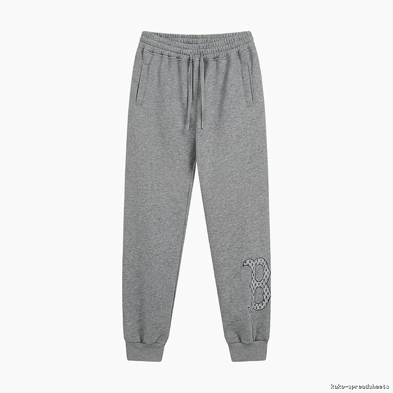MLB series casual gray sweatpants