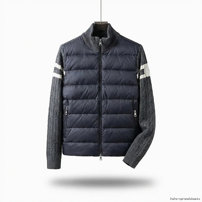 Moncler Fashion Patchwork Down Jacket