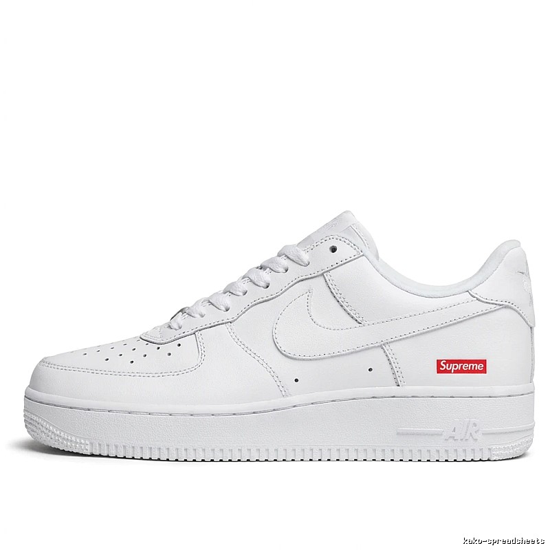Nike Air Force 1 white trendy sneakers