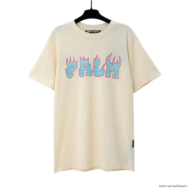 Palm Angels Weekend Logo T-shirt White Palm Tree for Seasonal Looks