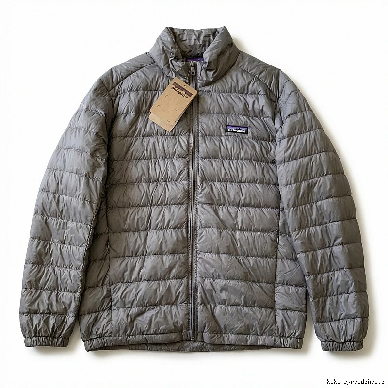 Patagonia series minimalist style gray coat