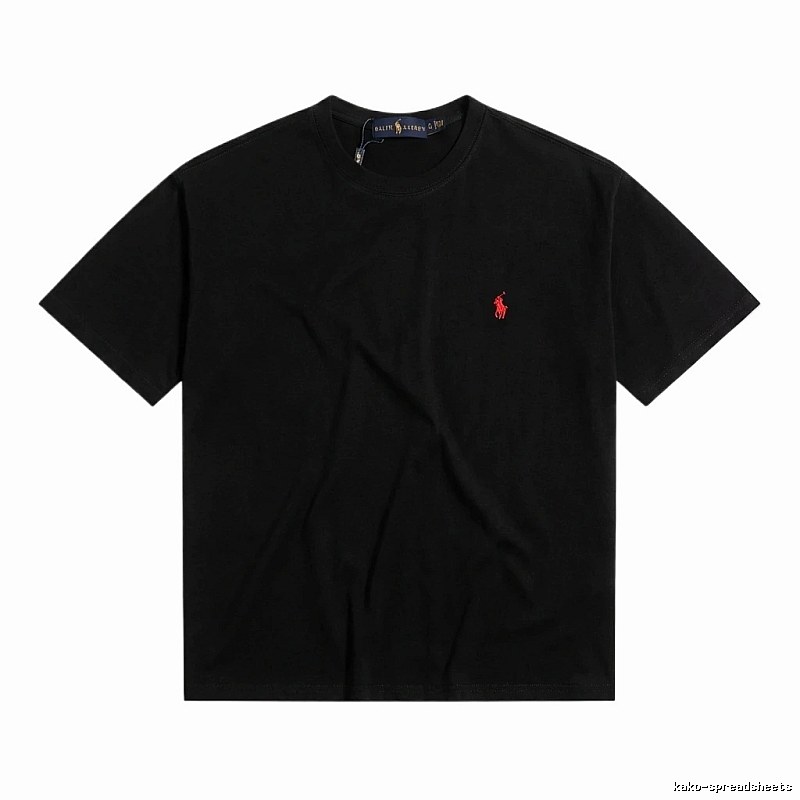 Ralph Lauren classic simple black T-shirt