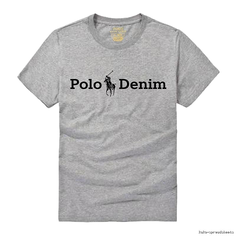 Ralph Lauren Denim Series Grey Flecked T-shirt