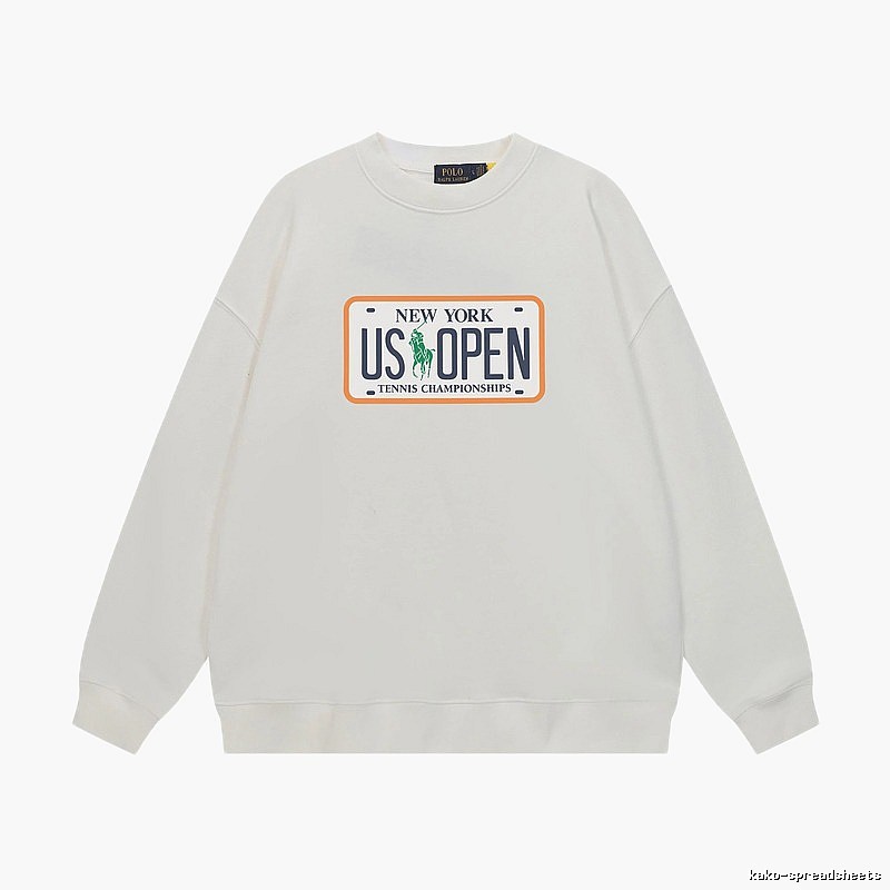 Ralph Lauren US OPEN White Sweatshirt