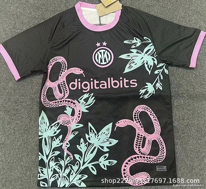 Real Madrid Special-Style Look Black Dragon Soccer Jersey Smart Casual
