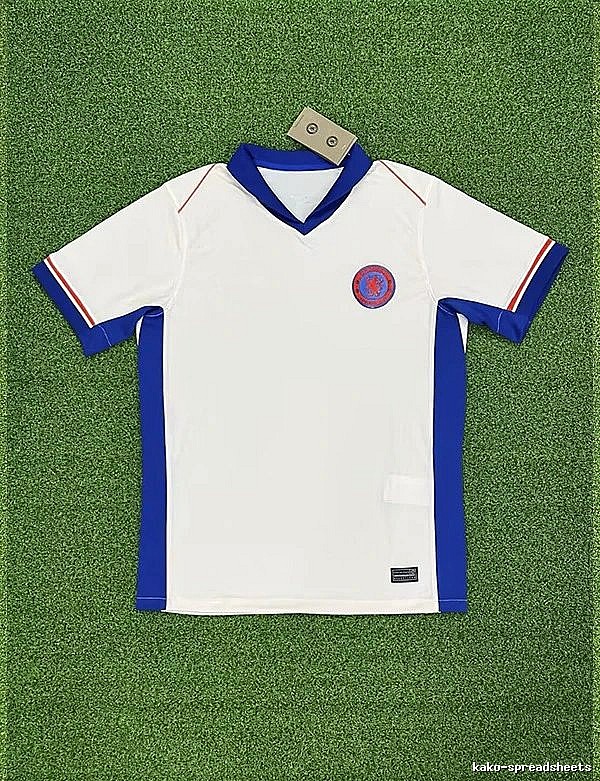 Real Madrid Summer Home soccer jersey White Real Madrid with Bold Graphic