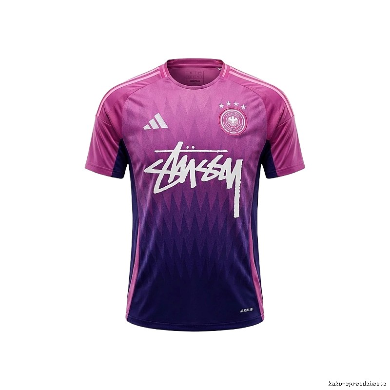 Stussy Gradient Style Pink-Purple T-shirt