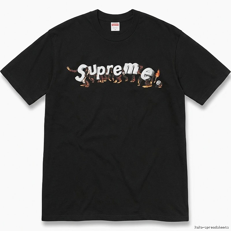 Supreme Ape Series Black T-shirt