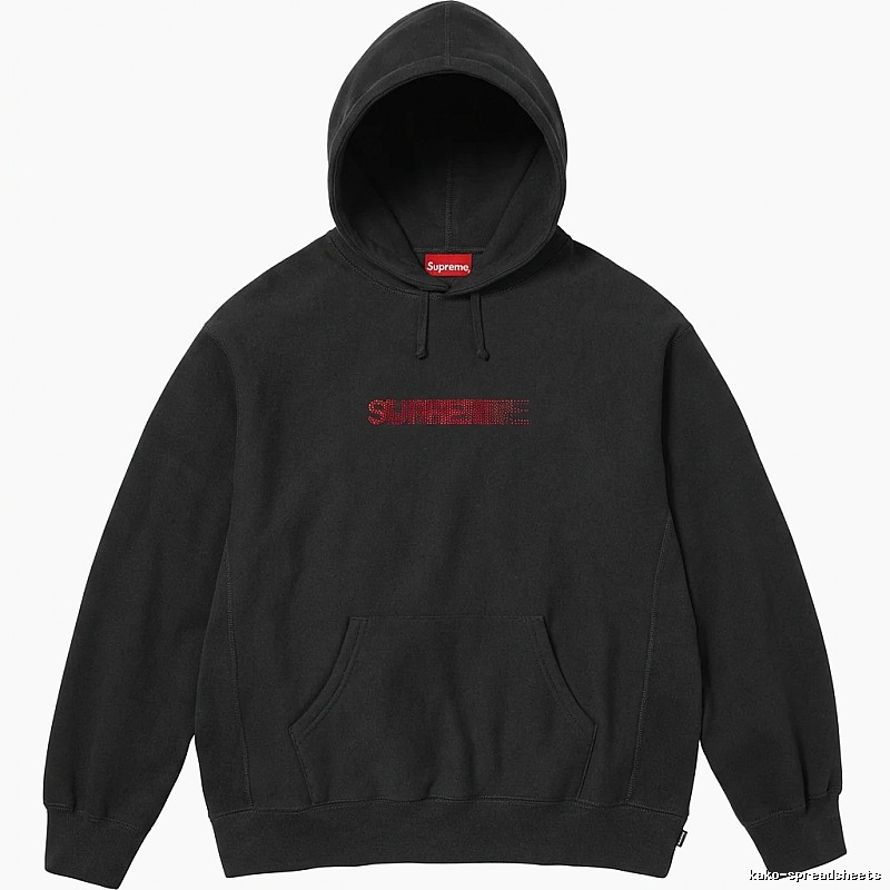 Supreme basic simple black sweatshirt