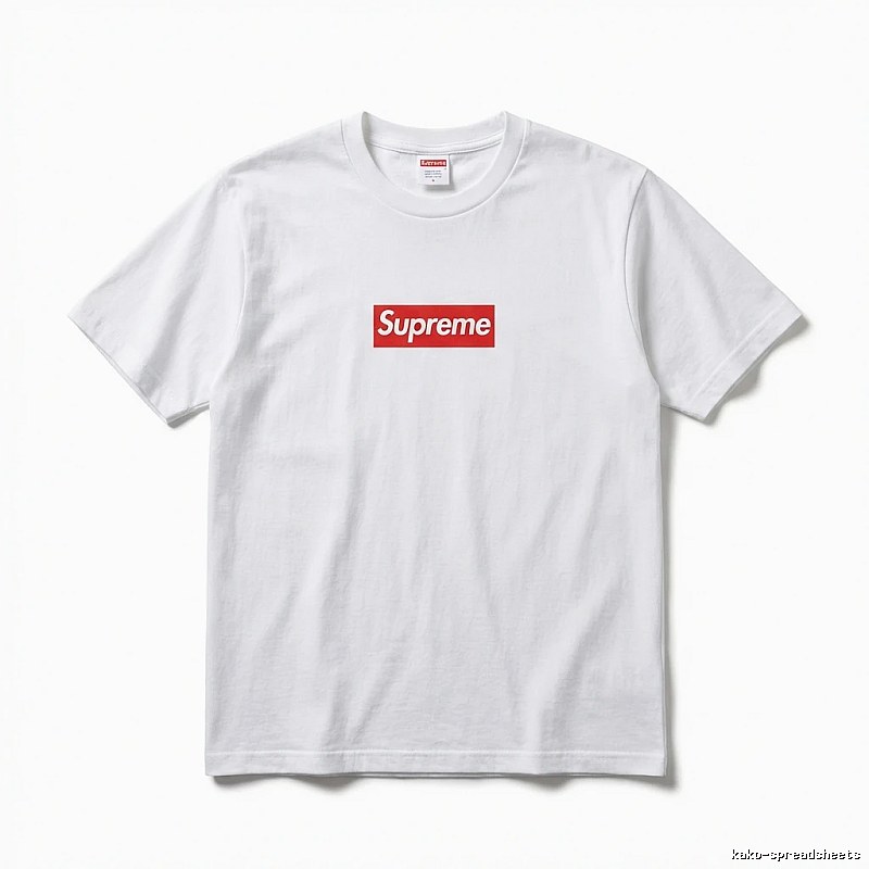 Supreme Basic White T-shirt