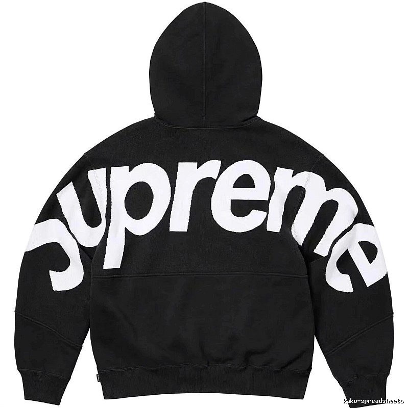 Supreme Casual Logo hoodie Gray Red Oversized for Streetwear Looks