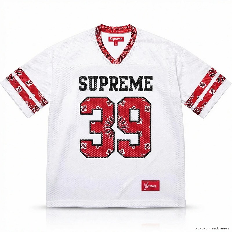 Supreme trendy white jersey