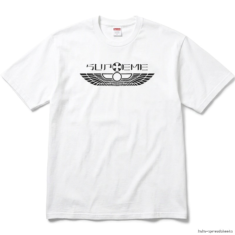 Supreme Wing Wind White T-shirt