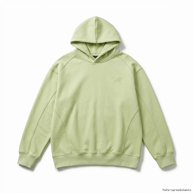 SynaWorld Hooded Minimalist Style Sweatshirt