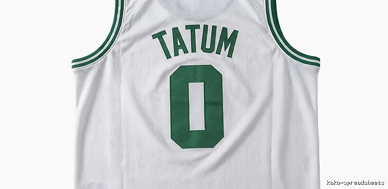 Tatum Series Sporty White Jersey