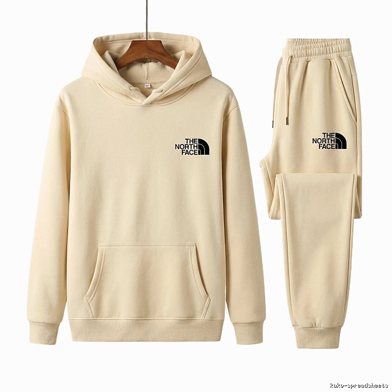 The minimalist style beige series of The North Face