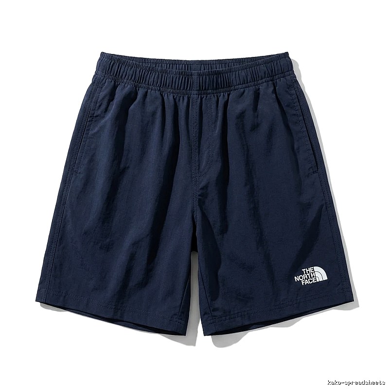 The North Face casual style navy blue shorts