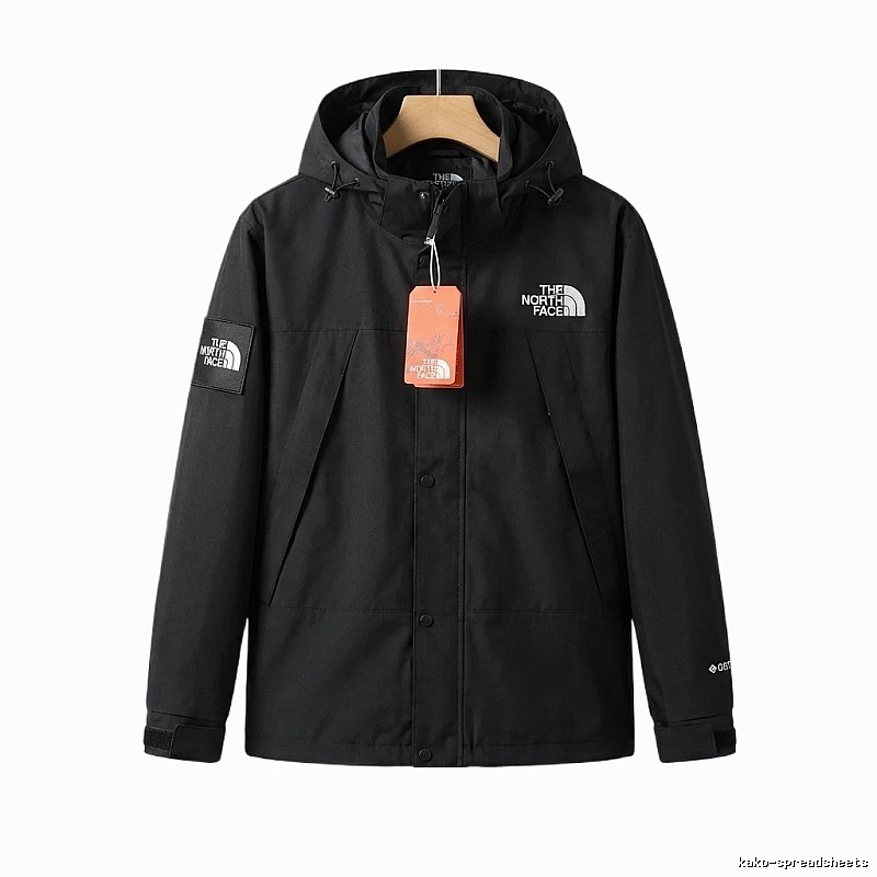 The North Face outdoor-style black coat