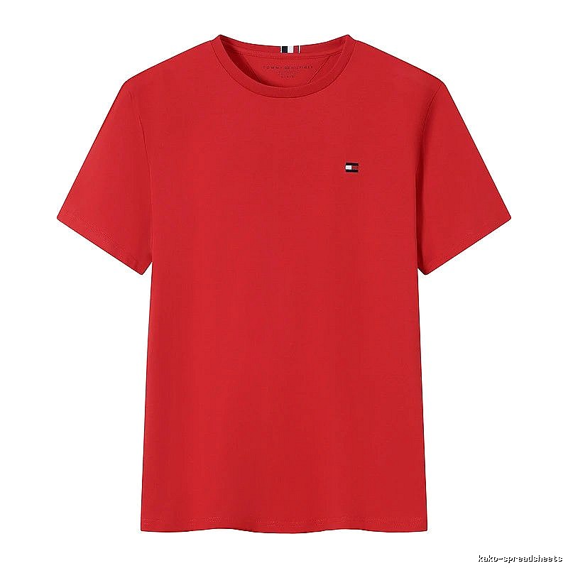 Tommy Hilfiger Red Logo T-Shirt Weekend Wear