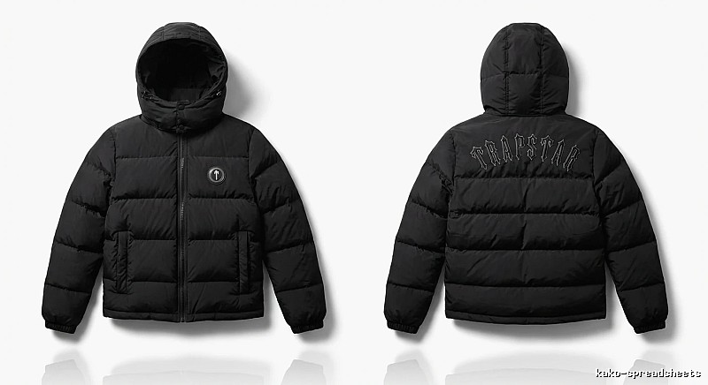 Trapstar Black Trendy and Cool Down Jacket