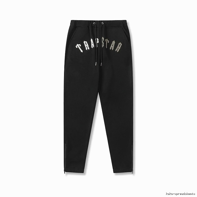 Trapstar Letter Style Black Sweatpants