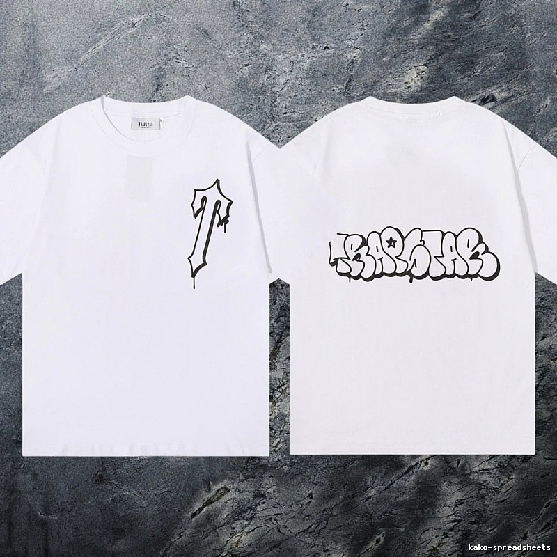 Trapstar Weekend Keys graphic T-shirt Black White Key for Weekend Wear