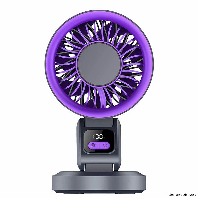 Travel Cooling Desktop Cooling Fan Gray Standard Airflow