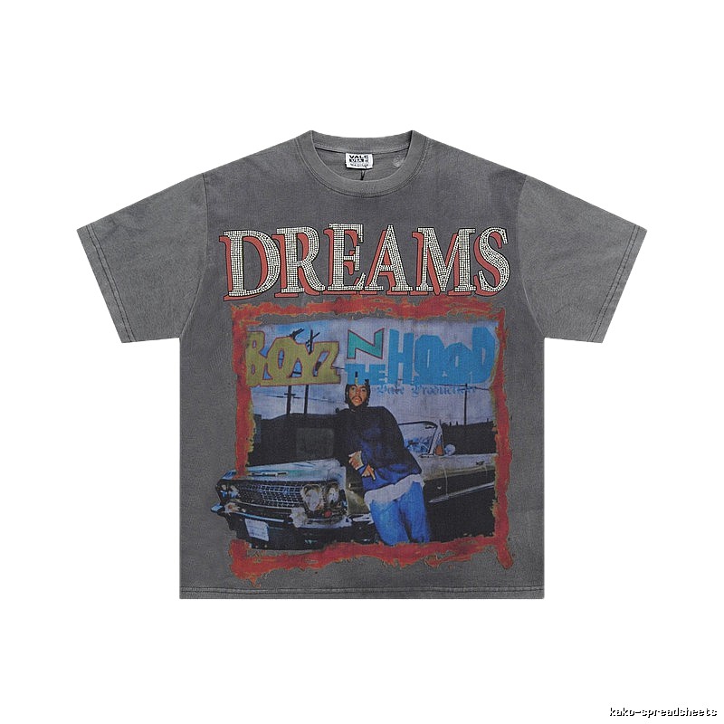 Valley Dreams American Retro Smoky Gray T-Shirt