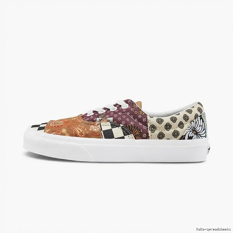 Vans patchwork retro-style skate shoes