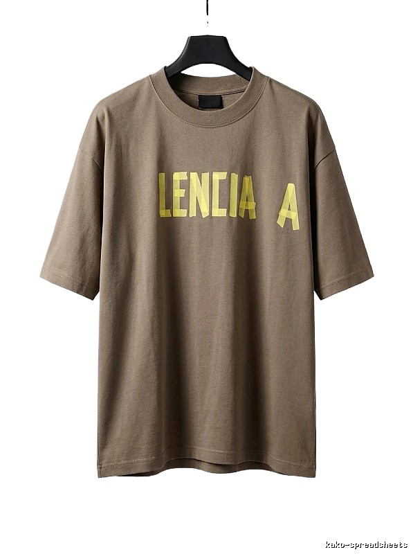 Balenciaga letter-style T-shirt