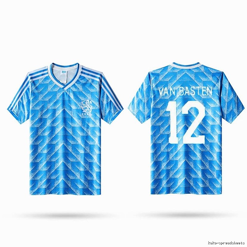 Brazil Logo Detail Soccer jersey Blue Brazil Football with Functional Detail