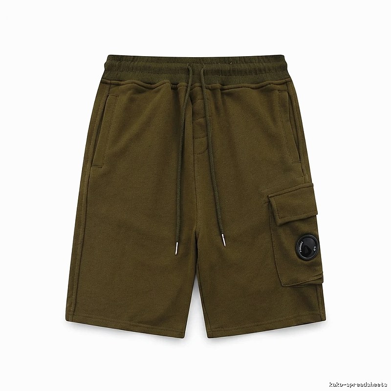 C.P. Company olive work-style shorts