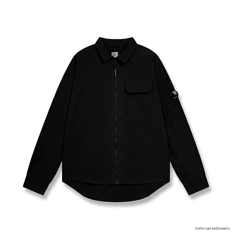 C.P. Workwear Style Black Shirt