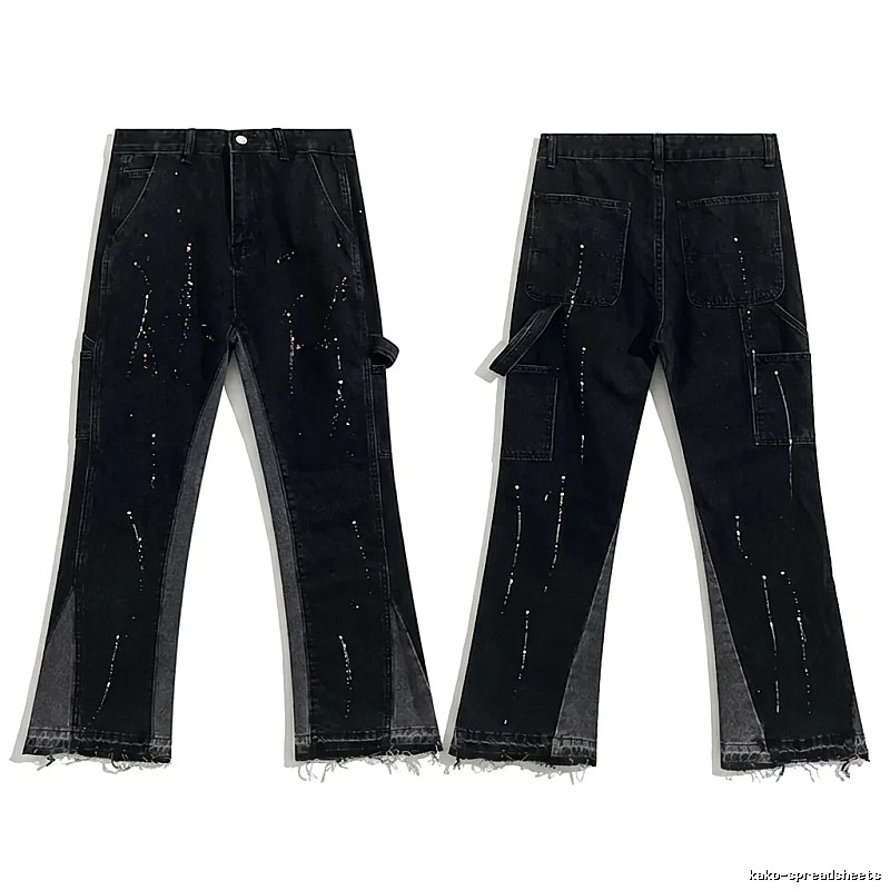 Gallery Dept Workwear Style Black Jeans